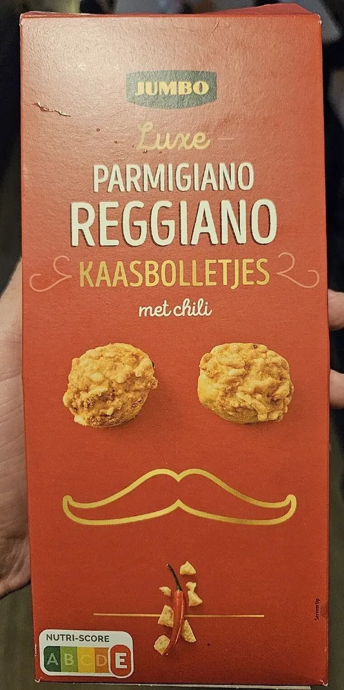 Jumbo Parmigiano Reggiano Kaasbolletjes met Chili 75 g
