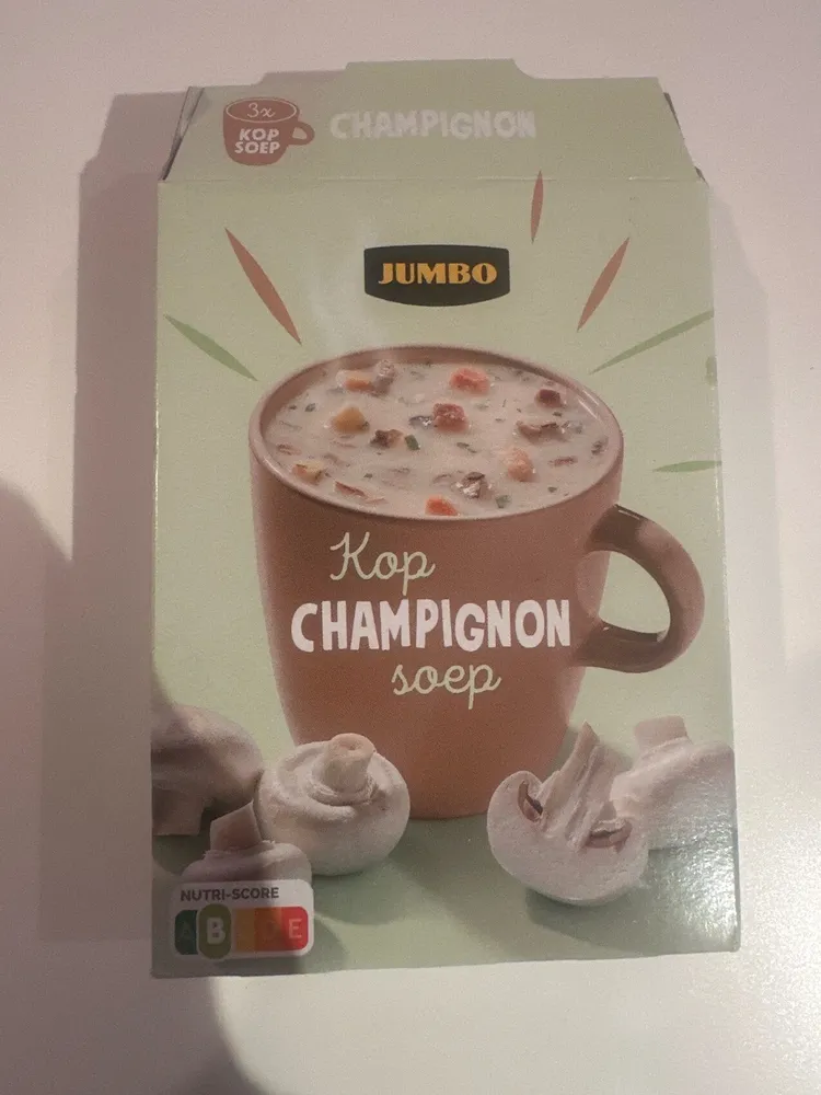 Kop champignonsoep