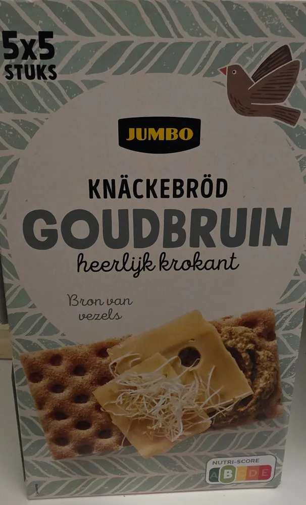 Knäckebröd goudbruin