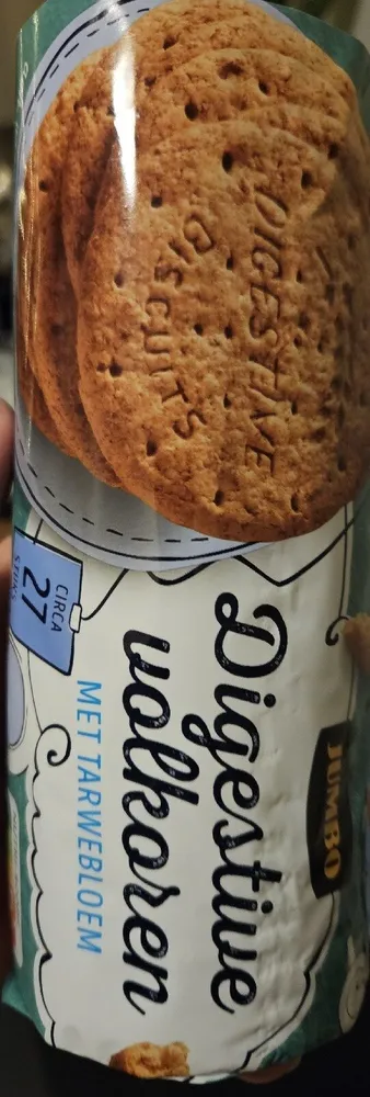 Digestive koekjes met tarwezemelen