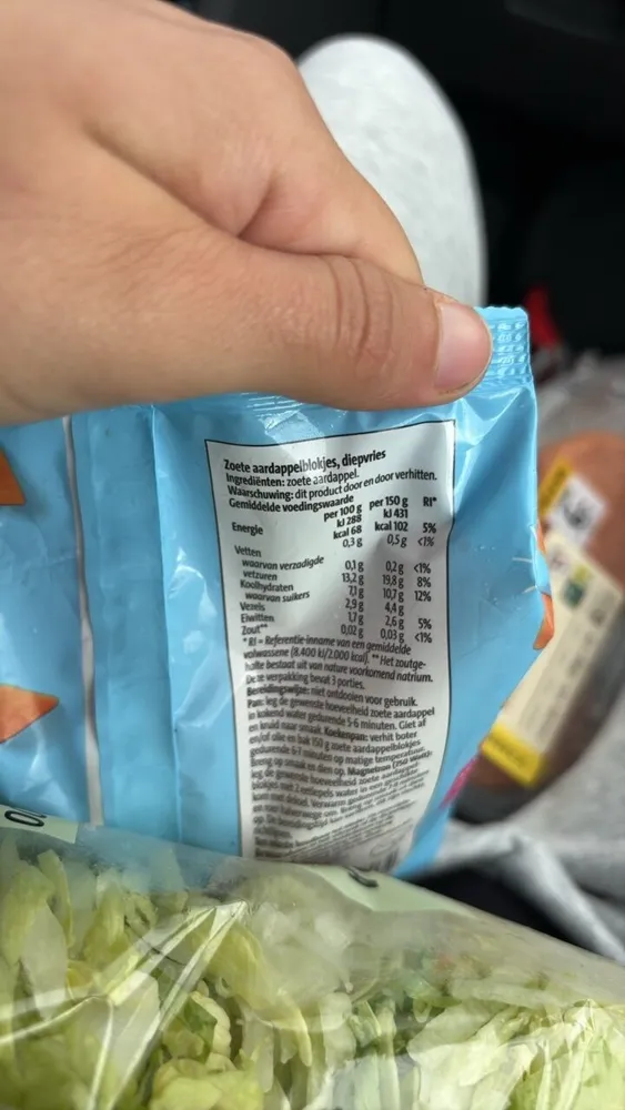 zoete aardappel