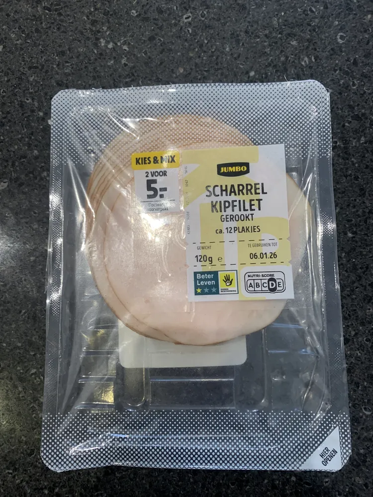Scharrel Kipfilet Gerookt