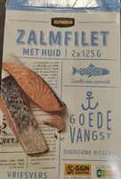 Zalmfilet Met Huid