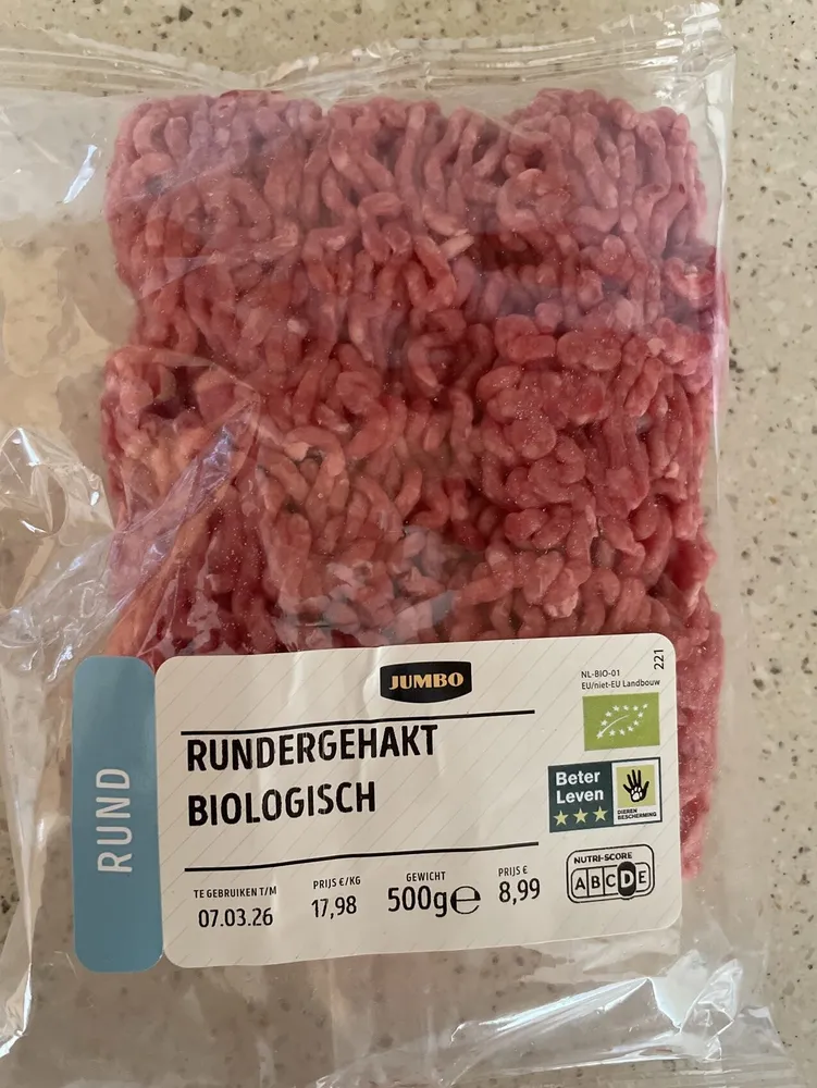 Biologisch Rundergehakt