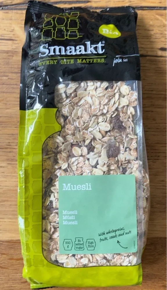 Smaakt Muesli