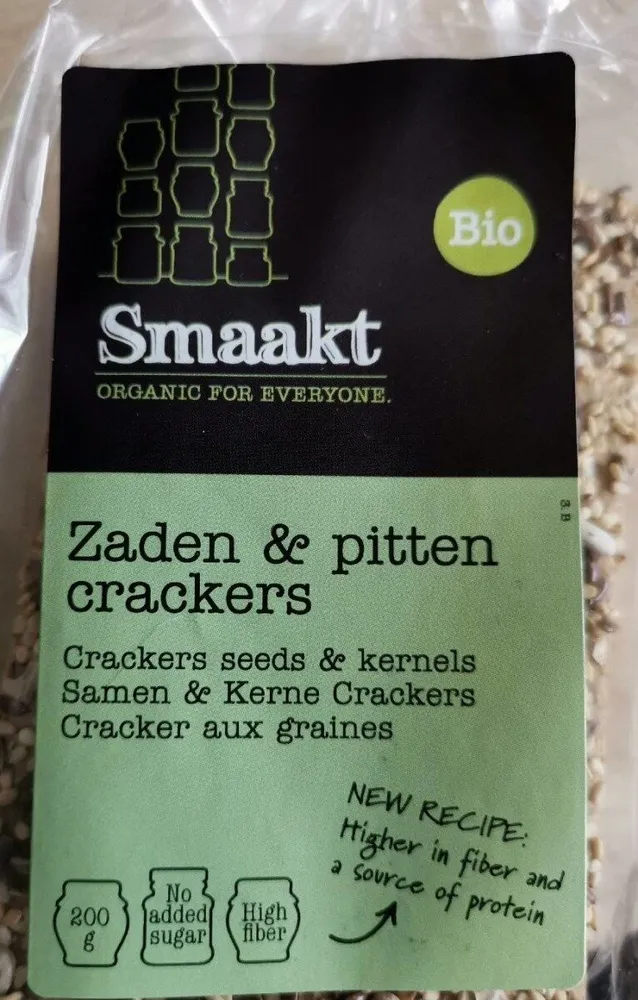Zaden & pitten crackers