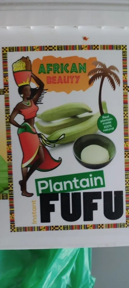 Plantain fufu