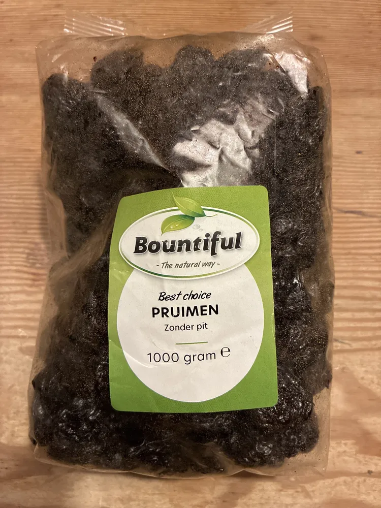 Pruimen zonder pit