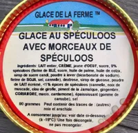 Glace au spéculos