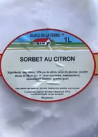 Sorbet au citron