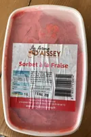 Sorbet à la fraise