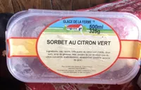 sorbet au citron vert