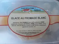 Glace au fromage blanc