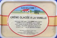 Creme glacée à la vanille