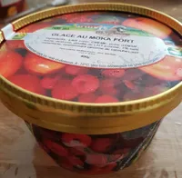 Glace crème glacée au café