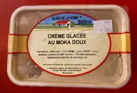 CREME GLACEE AU MOKA DOUX