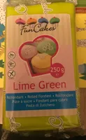 Pâte à Sucre Funcakes Vert Lime 250GR