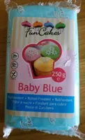 Pâte à Sucre Funcakes Bleu Bébé
