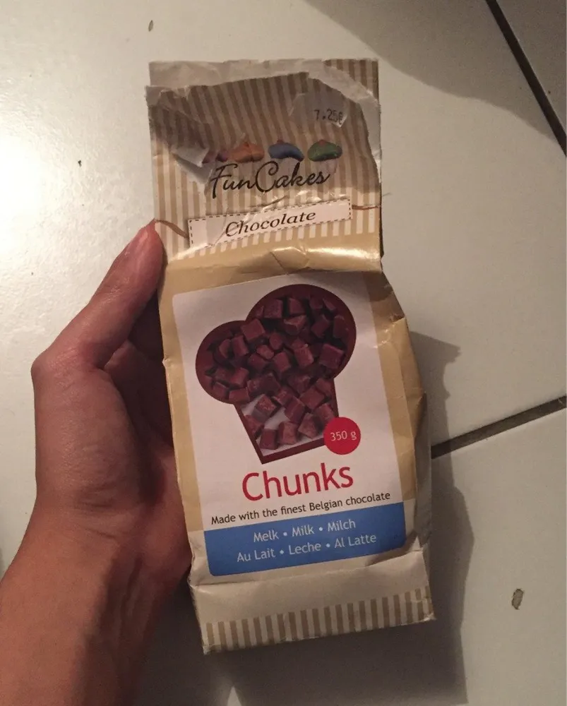 Chunks chocolate