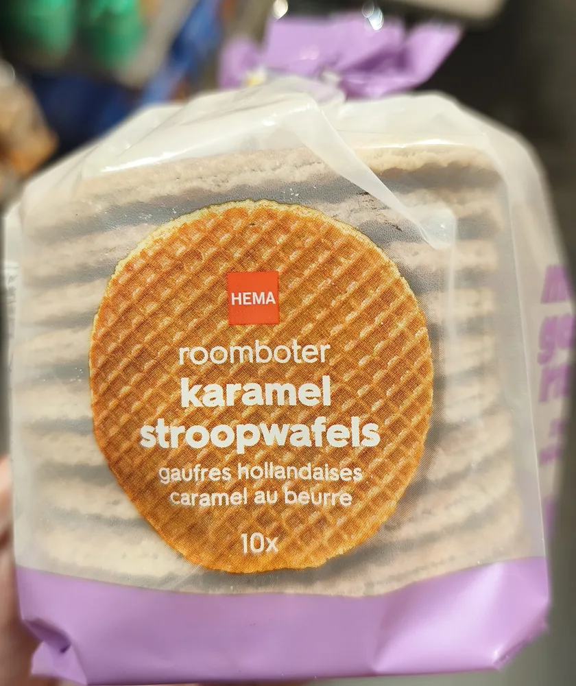 Gaufres hollandaises au beurre caramel