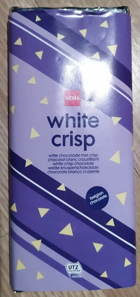 Chocolat blanc "white crisp"