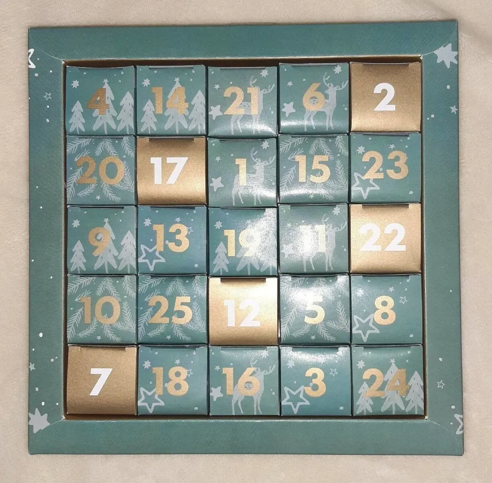 Calendrier de l'Avent thés