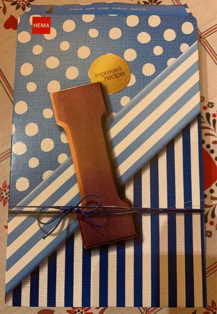 Lettre I au Chocolat au lait