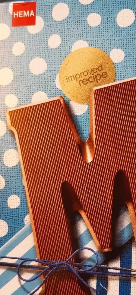 Lettre en chocolat