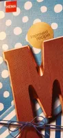 Lettre en chocolat