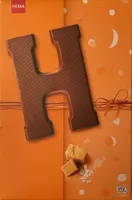 Lettre H en chocolat