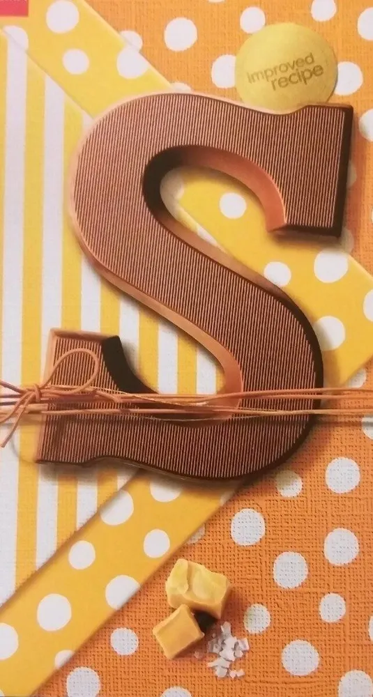 Lettre S en Chocolat