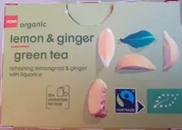 Lemon & ginger green tea