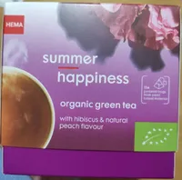 Summer happiness organic green tea