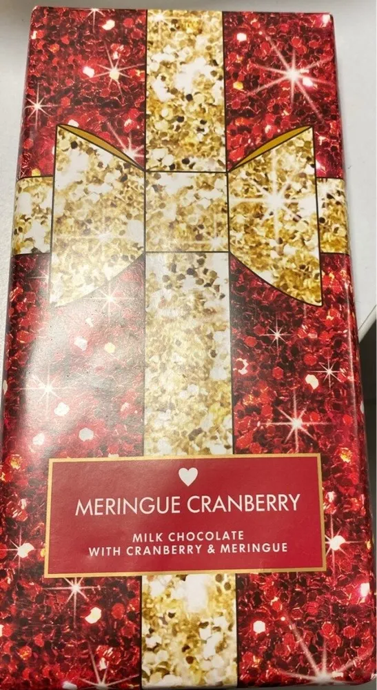 Chocolat meringue cranberry
