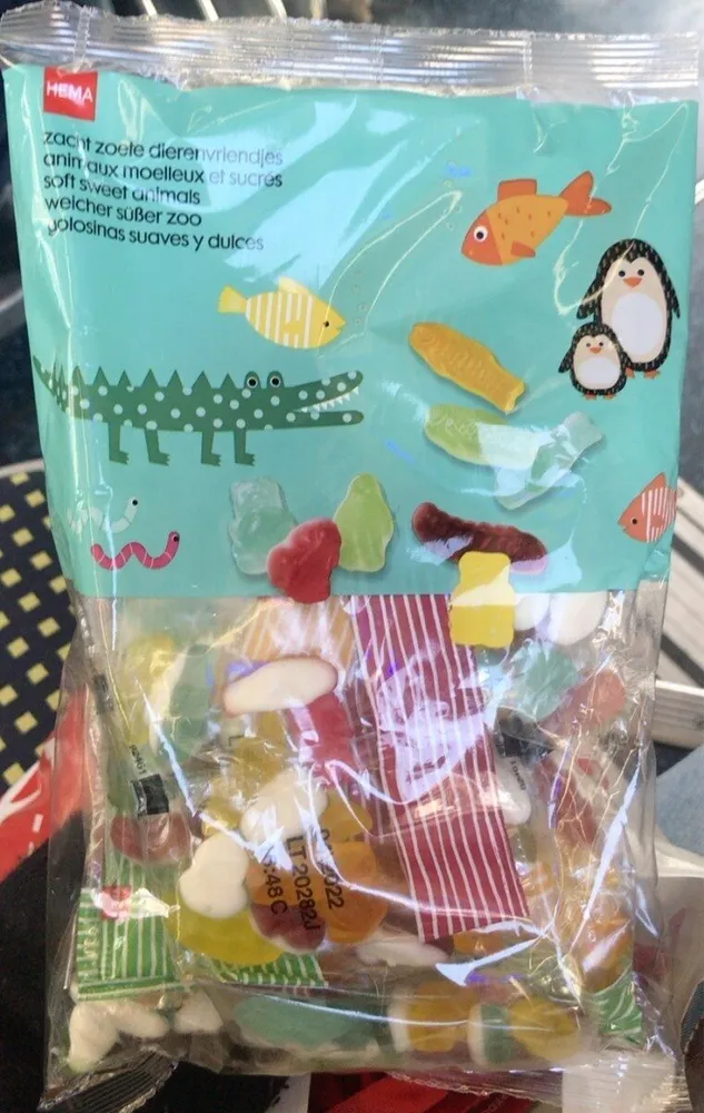 Bonbons animaux sucrés