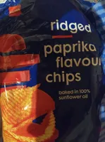 Paprika flavoured chips