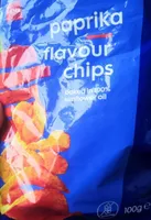Paprika flavour chips