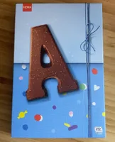 Lettre en chocolat