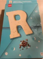Lettre R en chocolat