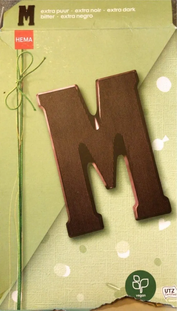 Chocolat extra noir (en lettre)