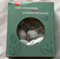 Milk chocolate coated almond
