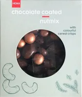Chocolate coated nutmix