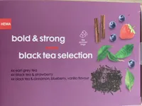 Black tea selection
