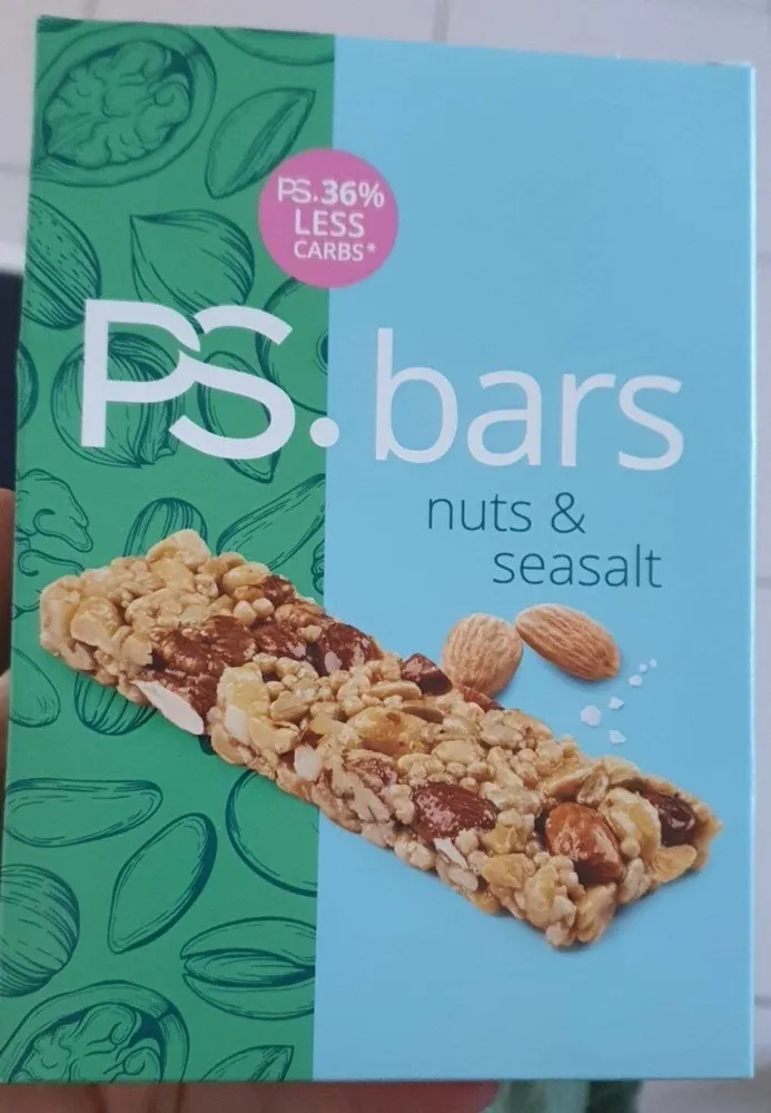 Ps. Bars Nnuts & seasalt