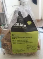 Mini crackers d'epeautre