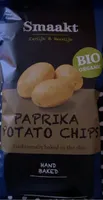 Paprika potato chips