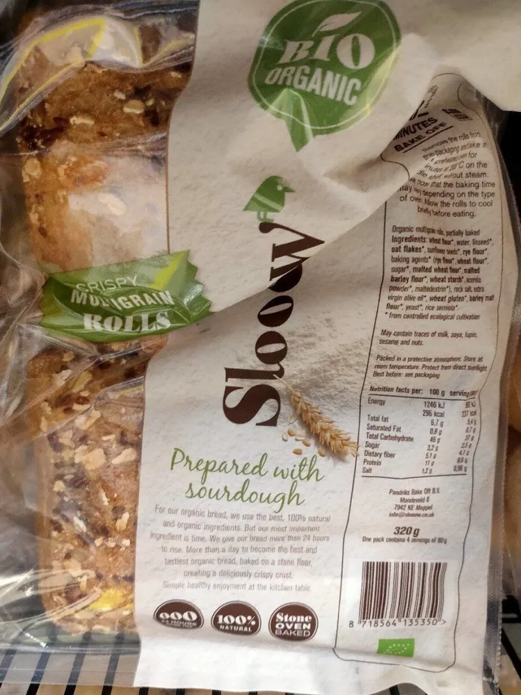 Organic slow multigrain