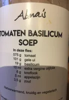 Soupe tomate basilic