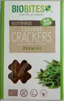 Lijnzaad Crackers Zeewier