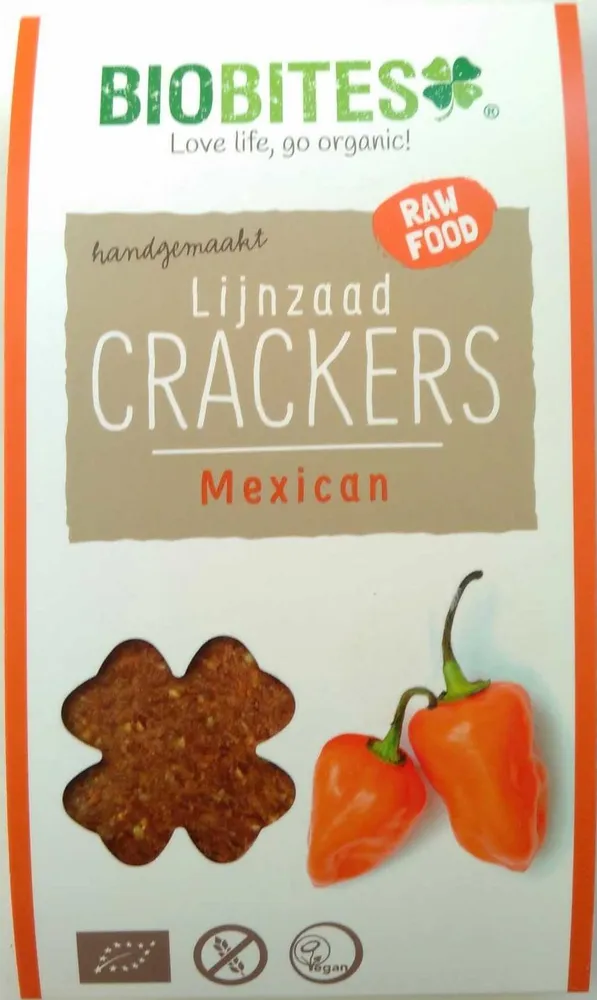 Lijnzaad Crackers Mexican